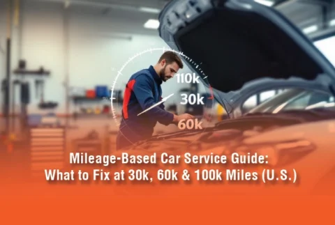 Mileage-Based Car Service Guide: What to Fix at 30k, 60k & 100k Miles (U.S.)